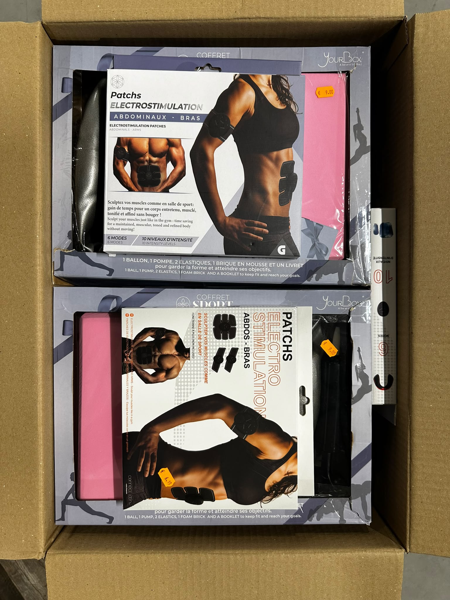 BOX YOURBOX COFFRET SPORT + ELECTRO STIMULATION – KLASA A