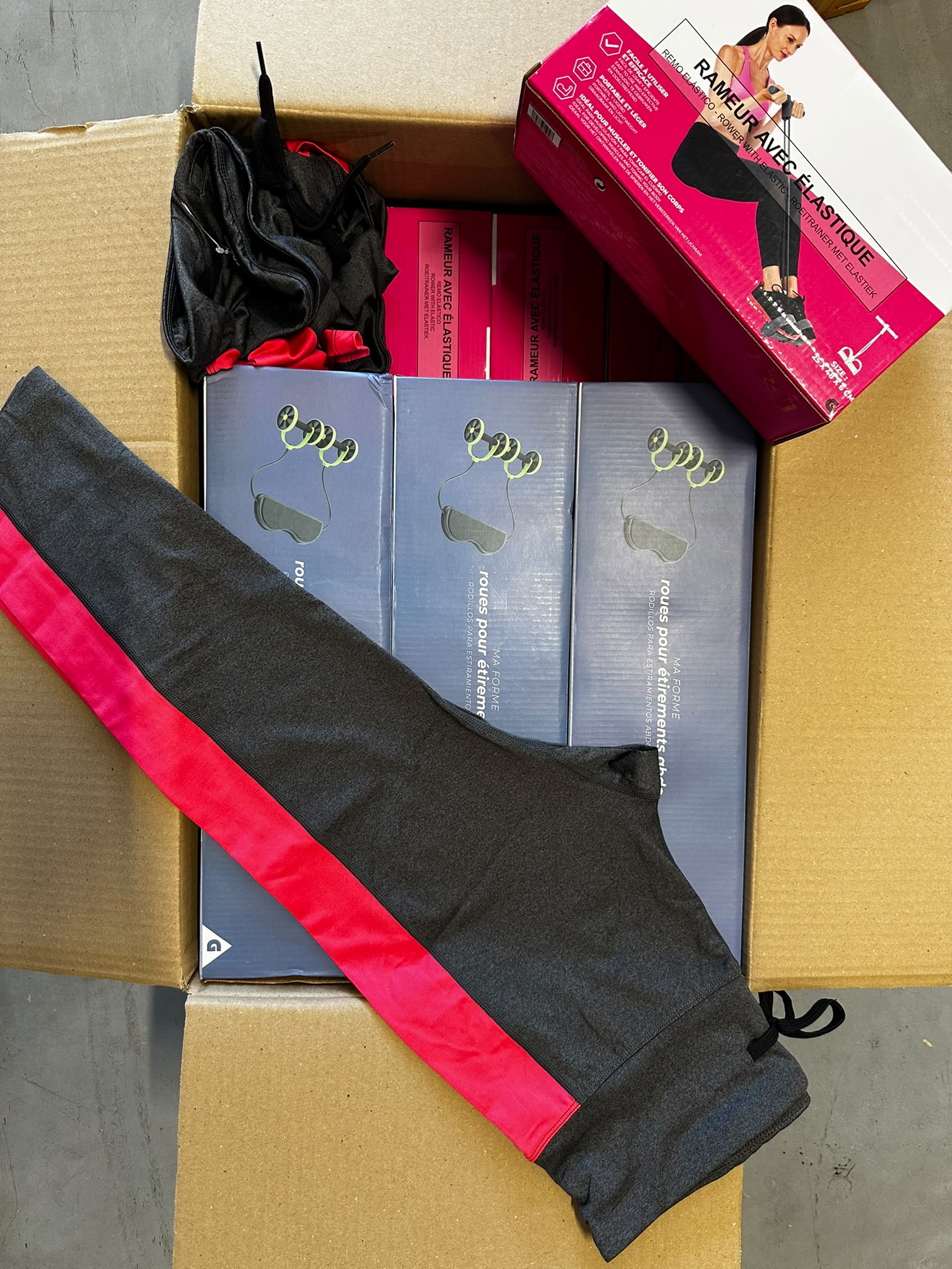 Box Sport klasa A – 19 sztuk – sprzęt fitness