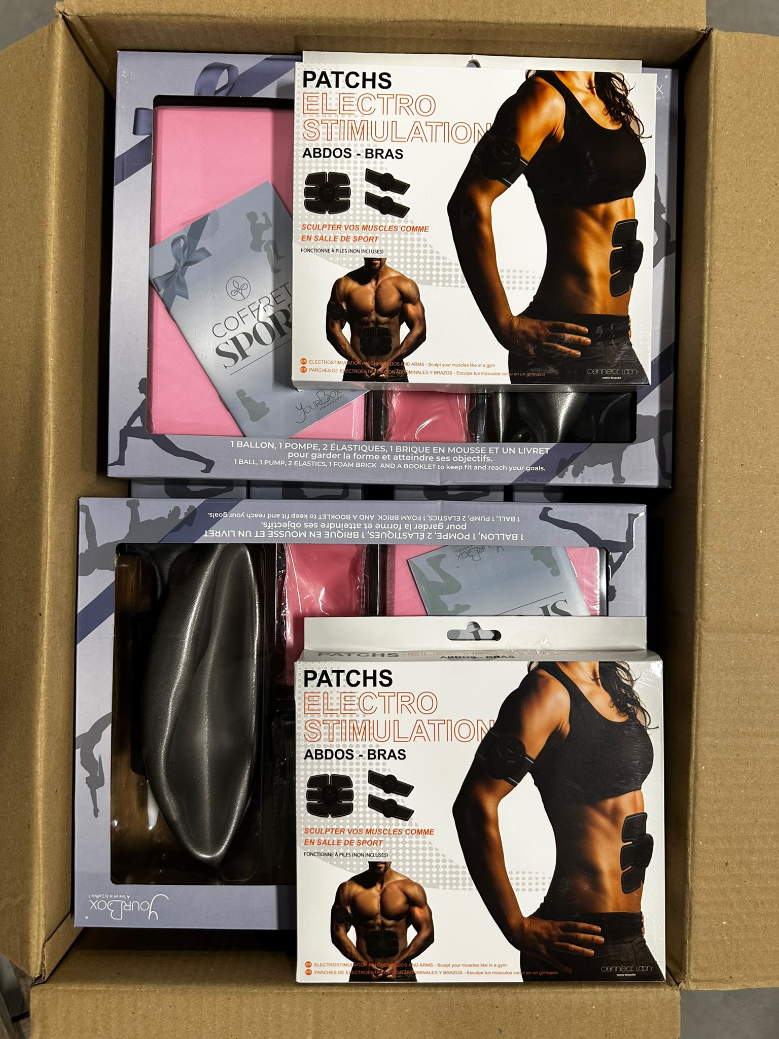 BOX YOURBOX COFFRET SPORT + ELECTRO STIMULATION – KLASA A