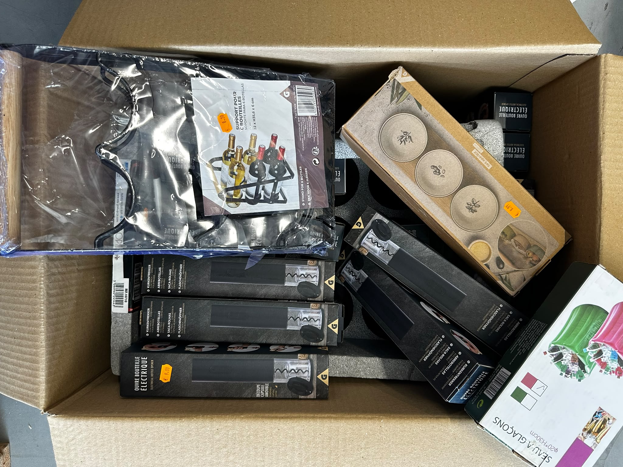 BOX AKCESORIÓW DO WINA – 30 PRODUKTÓW – KLASA A