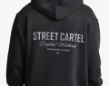 BLUZY STREET CARTEL Z KAPTUREM  ROZMIAR S– CZARNE – 20 SZTUK KLASA A 