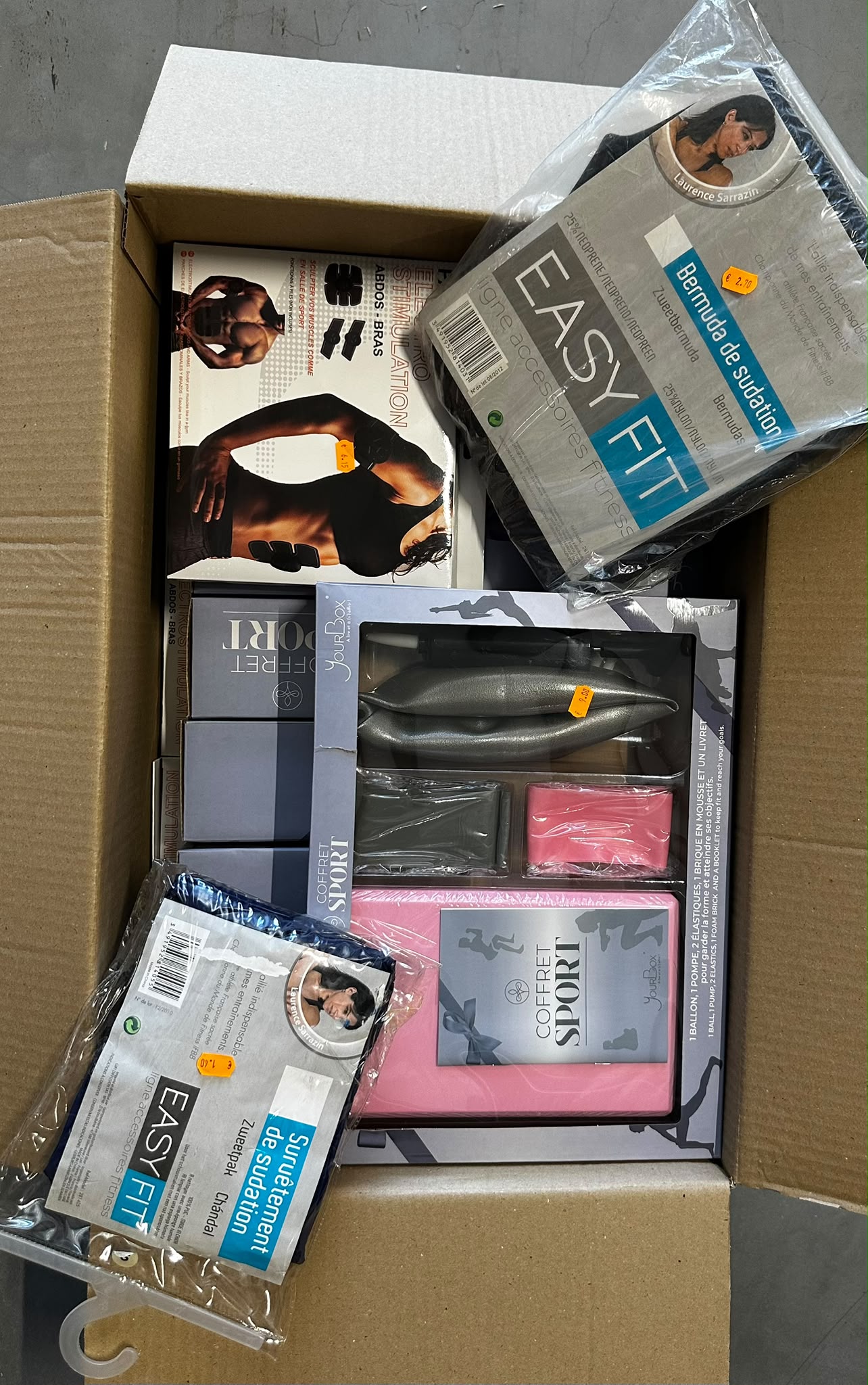 Box Sport klasa A – 14 sztuk – sprzęt fitness